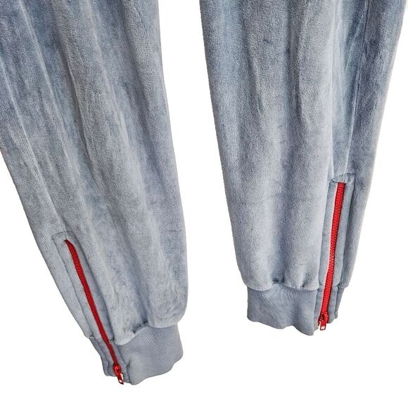 SUNDRY anthropologie Velour Zip Ankle Jogger size 1 womens size Small - Picture 3 of 11